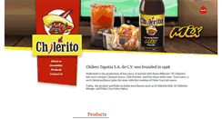 Desktop Screenshot of elchilerito.com